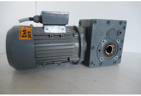 25 RPM 0,55 KW Asmaat 30 mm. Used for test